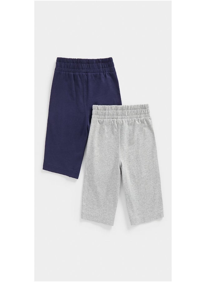 Grey and Navy Jersey Shorts 2 Pack - pzsku/Z787ACE76CA3A2428476AZ/45/_/1710491932/d0ee3f87-fc95-4689-ac50-a3ac6c49b29a