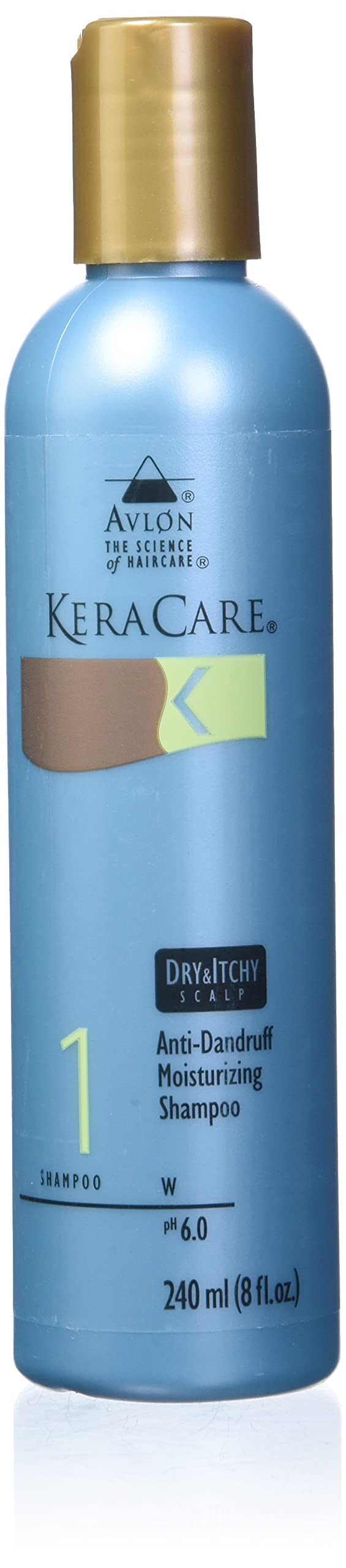 KeraCare Moisturizing Shampoo,8 oz - Sulfate Free, Relieves Dry and Itchy Scalp Conditions, Eliminates Flakes, Liquid Volume 240 ml - Image 4