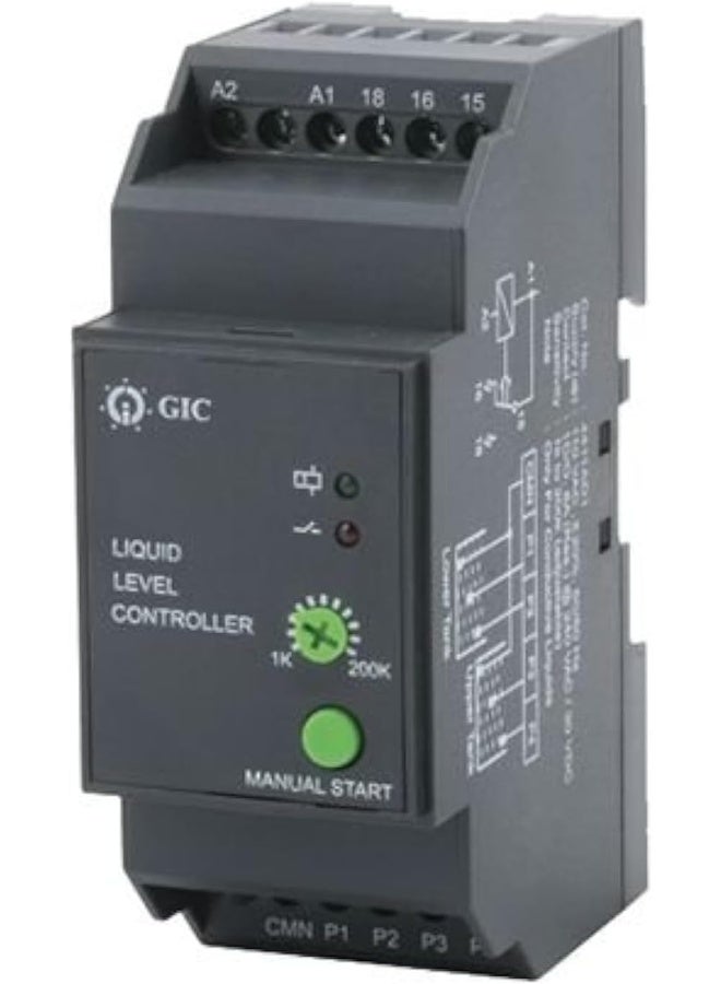Gic Liquid Level Controller Control Water Level Of Tank And Protects Submersible Pumps Against Dry Running And Prevents Overfilling Stainless Steel Sensor Probe - Image 1
