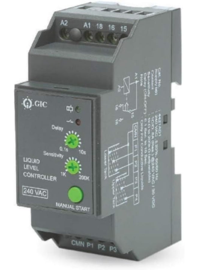 Gic Liquid Level Controller Control Water Level Of Tank And Protects Submersible Pumps Against Dry Running And Prevents Overfilling Stainless Steel Sensor Probe - Image 4