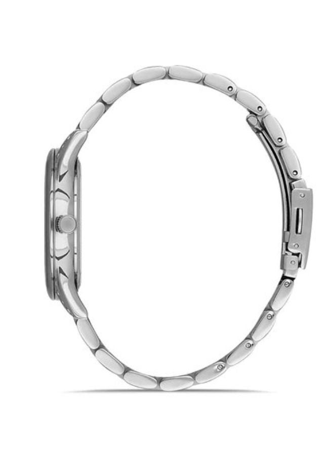 Stainless Steel daniel_klein women Black Dial round Analog Wrist Watch DK.1.13227-2