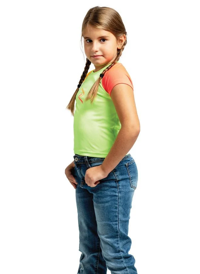 زيسي Girl's Raglan Sleeve Top