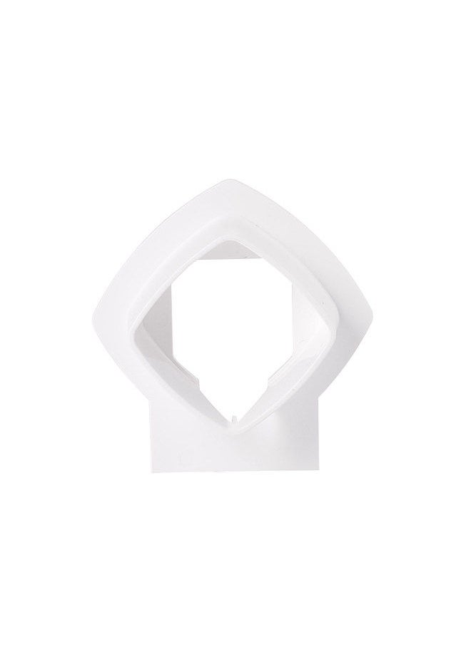 Generic - Wall Mount Bracket Stand Holder for Linksys Velop Tri-band Whole Home WiFi Mesh System, White 1 Pack - Image 1