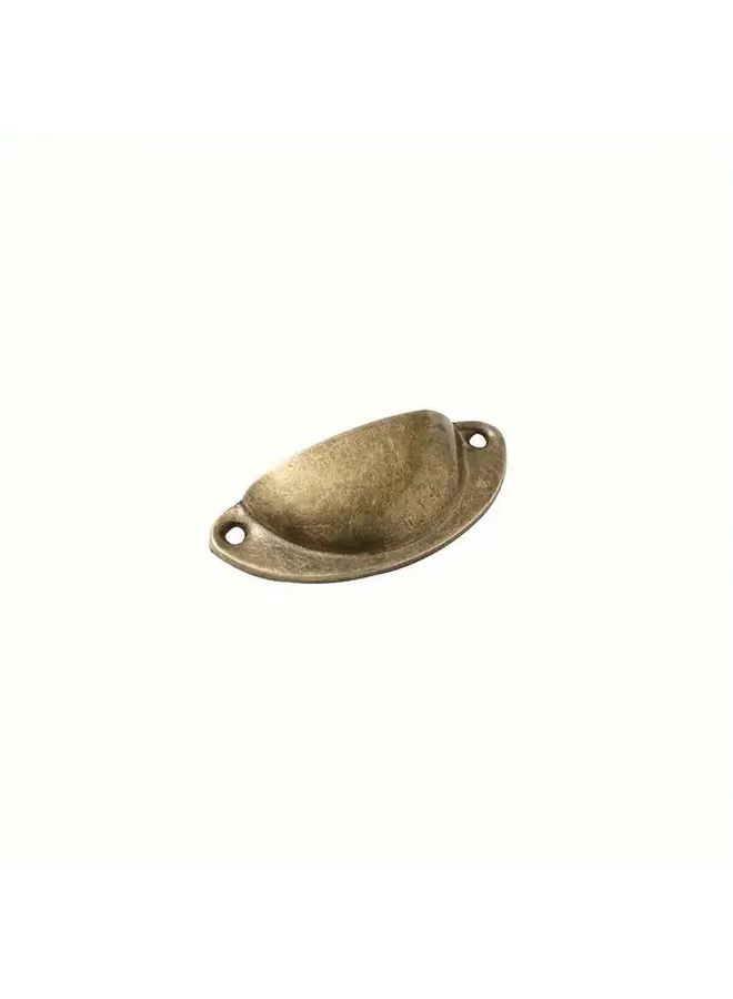 Bronze Vintage Recessed Metal Drawer Pulls for Cabinets Dresser Hardware with Polished Finish - Image 5