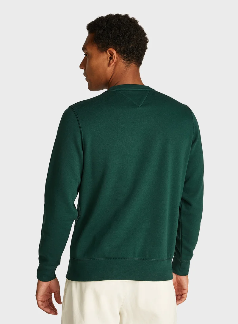 TOMMY HILFIGER Logo Crew Neck Sweatshirt