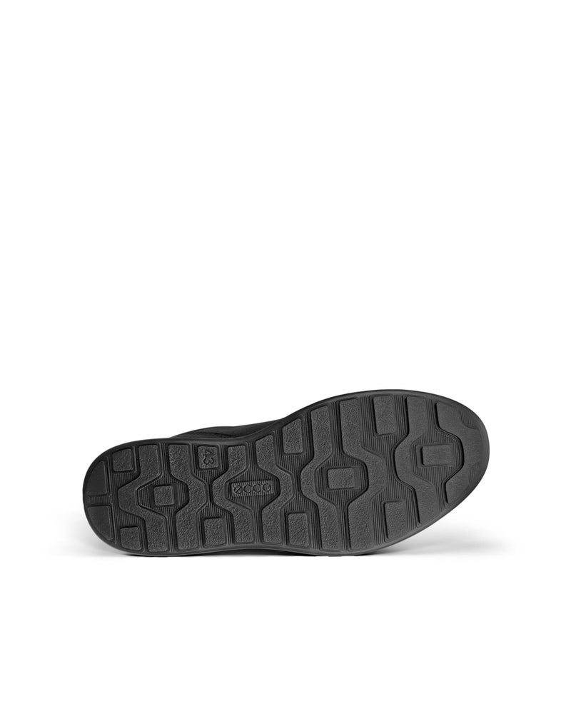 ECCO Men's Byway 2.0 Low Waterproof Sneaker, Black/Black Nubuck, 5-5.5 - Image 4