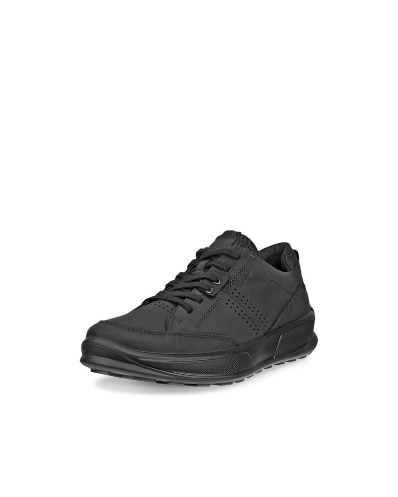 ECCO Men's Byway 2.0 Low Waterproof Sneaker, Black/Black Nubuck, 5-5.5 - Image 1