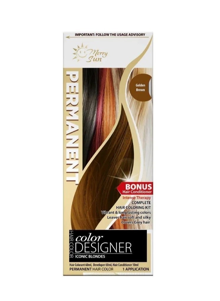 merry sun - Permanent Hair Color ( gold brown ) - Image 1