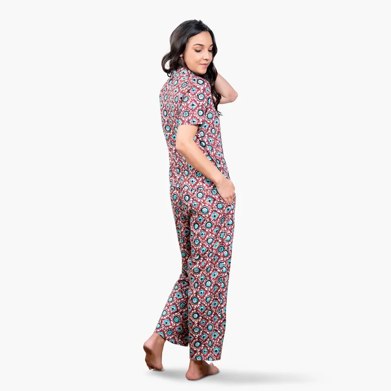 Aadaraya Printed Pyjama Set