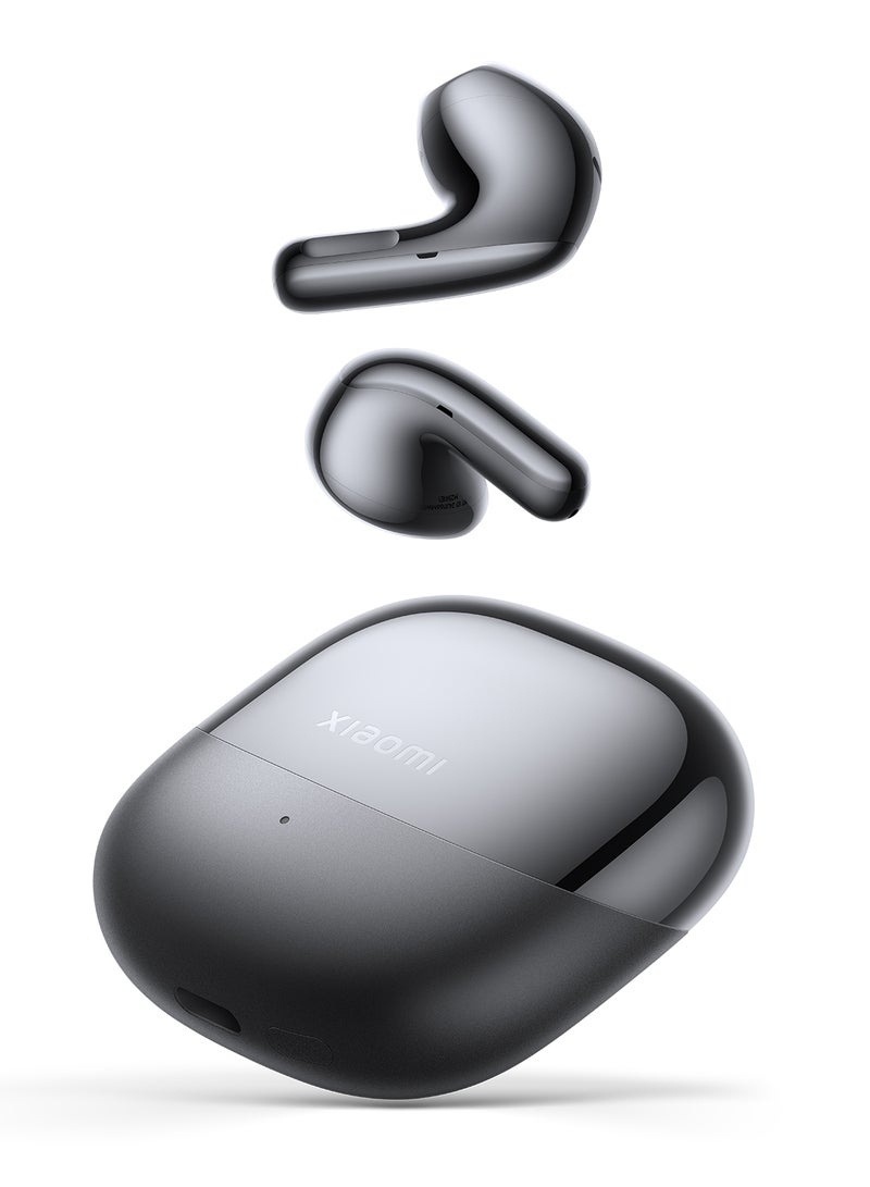 Xiaomi Buds 5|Up To 46Db Active Noise Reduction|12.4Mm Titanium Plated Diaphragm|Convenient Connection|Bluetooth|10H/40H Ultra Long Battery Life Graphite Black - Image 4
