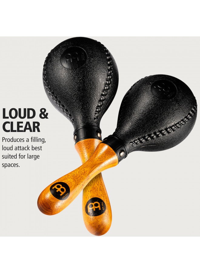 Meinl Percussion Concert Maracas Hand Shaker Rattles with All-weather Synthetic Shells NOT MADE IN CHINA Solid Wood Handles, 2-YEAR WARRANTY - Image 2