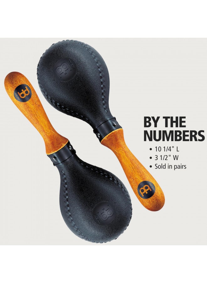 Meinl Percussion Concert Maracas Hand Shaker Rattles with All-weather Synthetic Shells NOT MADE IN CHINA Solid Wood Handles, 2-YEAR WARRANTY - Image 5