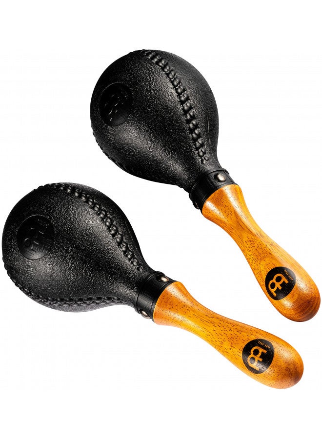 Meinl Percussion Concert Maracas Hand Shaker Rattles with All-weather Synthetic Shells NOT MADE IN CHINA Solid Wood Handles, 2-YEAR WARRANTY - Image 1