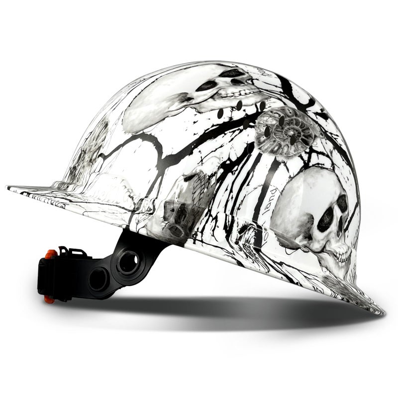 SAFEBUILDER SBD-G1C Construction Full Brim Safety Helmet HDPE Hard Hat Vented OSHA Approved Hardhats Sunshade Carbon Fiber Pattern Industrial Work Certified ANSI/ISEA Z89.1 (KLT Full Brim Hard Hat) - Image 1