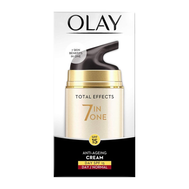 Olay Day Cream Natural White Fairness Moisturiser SPF 24 50g And Olay Day Cream Total Effects 7 in 1 AntiAgeing SPF 15 50g - Image 5