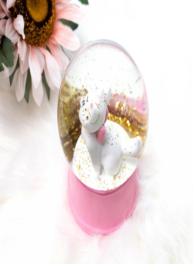 Silver Buffalo Disney Aristocats Marie Je Suis Adorable Light-Up Adult Snow Globe with Swirling Glitter Display Piece | 6 Inches Tall - Image 5