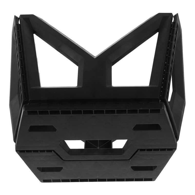 Portable Folding Stool Outdoor Camping Lightweight with Carry Handle for Hiking Fishing Garden - Image 2