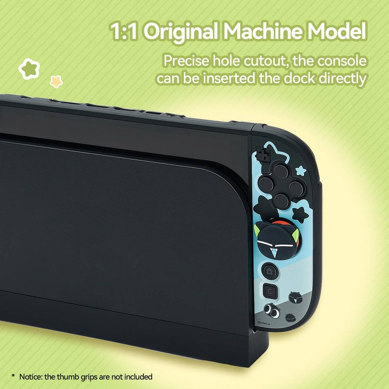 GeekShare Protective Case Compatible with Switch 2, Hard PC Slim Dockable Shell Cover Designed for Switch 2025 Game Console and Joysticks Controllers - The HEI Series - Image 5