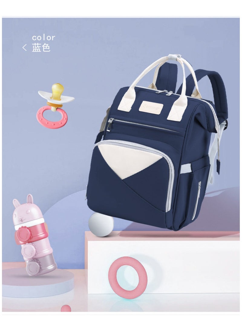 Huitich Blue Mum's Multi-Functional Baby Travel Backpack  - Image 4