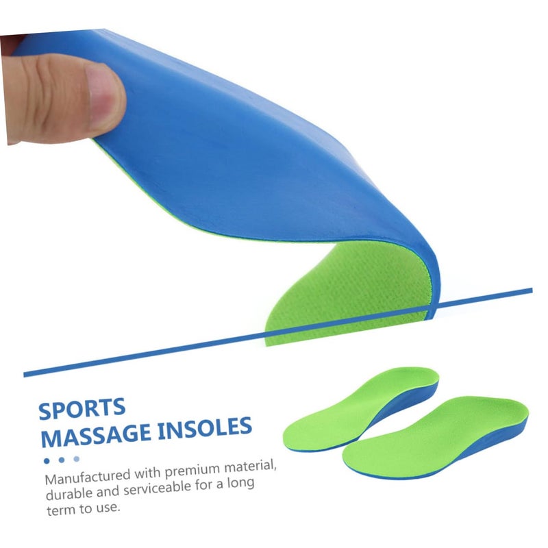 Flat Foot Correction Insoles For Boys Arch Support Shock Absorbing Pads For Running Walking - Image 4