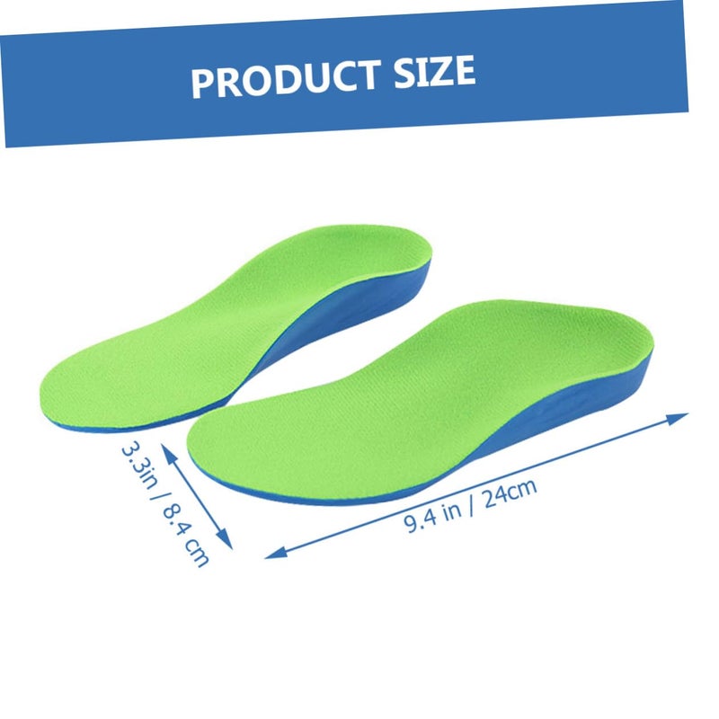 Flat Foot Correction Insoles For Boys Arch Support Shock Absorbing Pads For Running Walking - Image 3