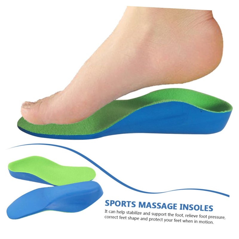 Flat Foot Correction Insoles For Boys Arch Support Shock Absorbing Pads For Running Walking - Image 5