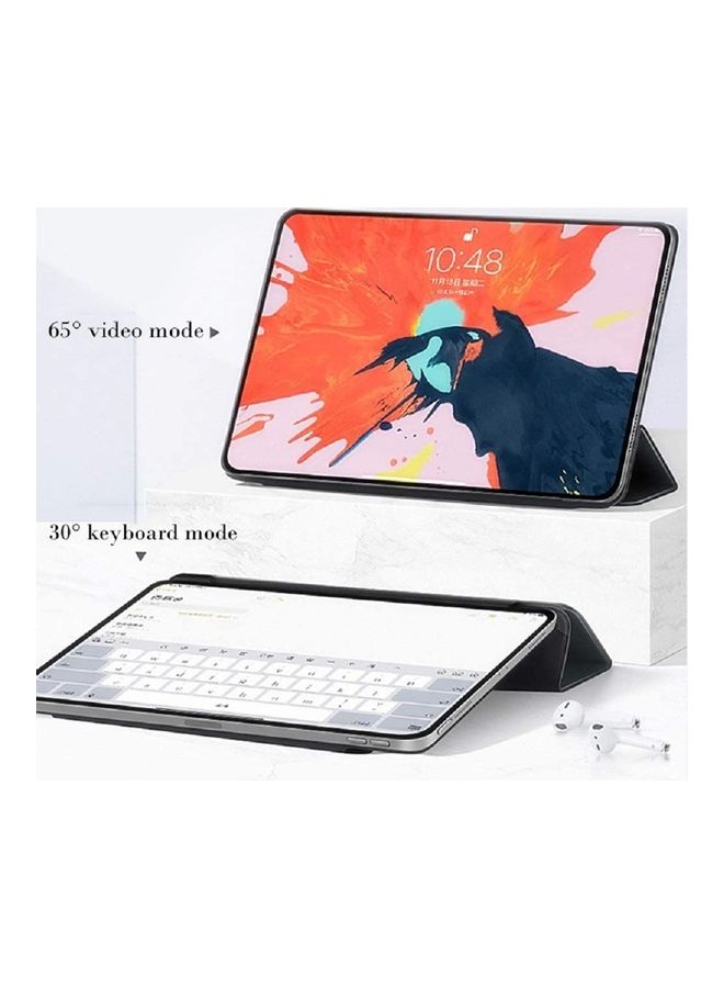 Loquat Tri-fold Smart Protective Case Cover For IPad Pro 2020 Green - Image 5