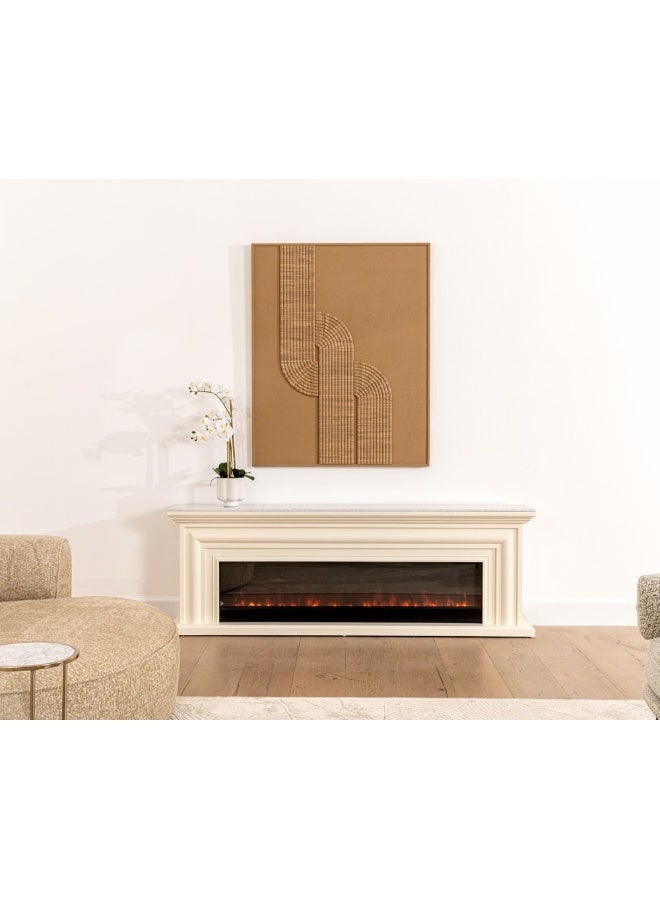 2XL Home Kallan 3D Wall Decor 101.6x127 Light Brown  - Image 1