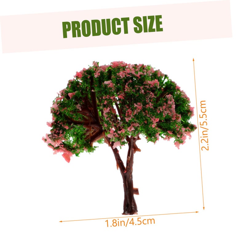3Pcs Miniature Artificial Trees For DIY Sand Table Landscape Decor - Image 4