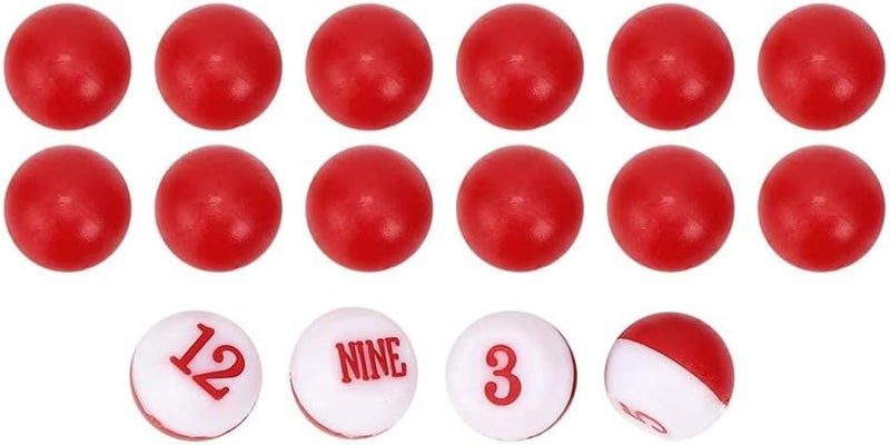 klarako Rubber Billiard Pool Shaker, Billiard Dice Box, Playing Pea 16 Tally Balls for Game Match - Image 5