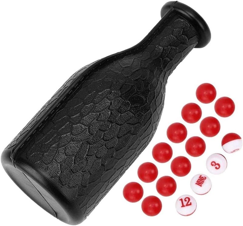 klarako Rubber Billiard Pool Shaker, Billiard Dice Box, Playing Pea 16 Tally Balls for Game Match - Image 3