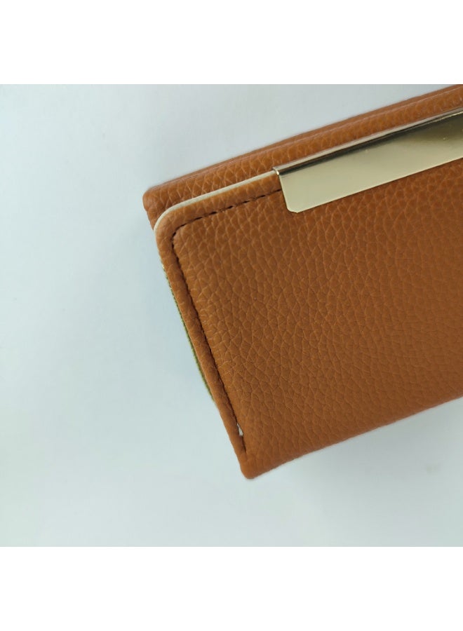 Luxury Women’s Leather Wallet – Interior Compartments for Easy Organization - Image 5