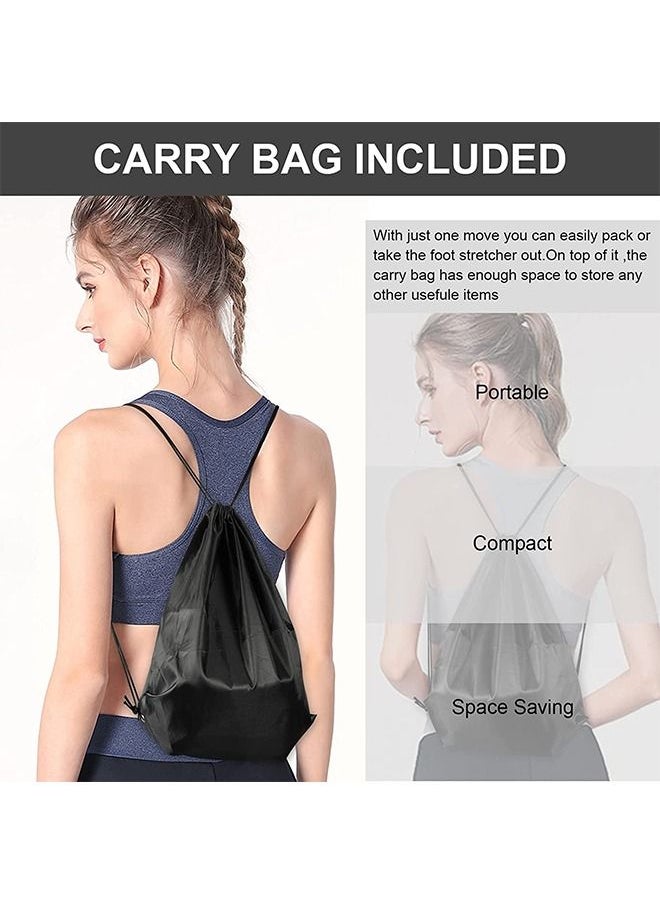 Generic - Yoga Stretch Out Strap Multi Loops Adjustable Exercise Band Leg and Calf Stretcher Strap with Adjustable Loops - Image 1