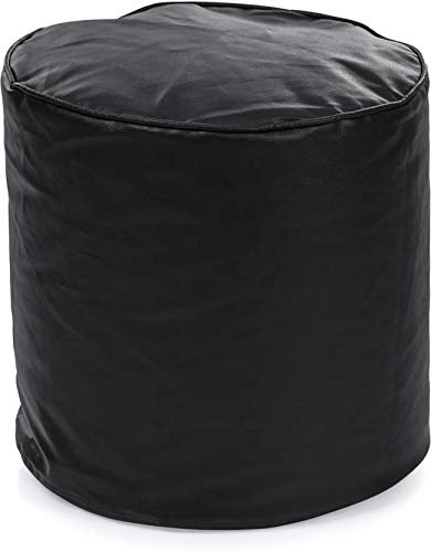 TRUE 2 F XXXL Teardrop Bean Bag Cover Foot Stool Only Without Beans Black XXXL - Image 3