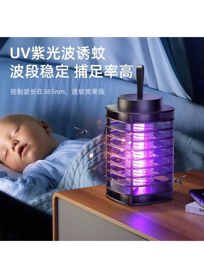 صاعق ناموس و وناسه   الصاعق يعمل بالكهرباء مباشرة كل اللي عليك وضعه في اي فيشه ويعمل مباشرة يصدر ضوء جاذب للناموس والحشرات ثم يصعقها   به حمايه خارجيه من البلاستك لحماية الاطفال من اللمس - Image 3