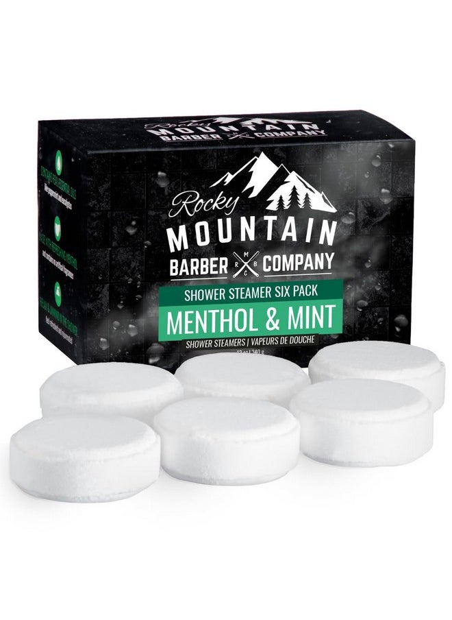 S For Men - 6 Pack By Rocky Mountain Barber Company - 2 Oz Shower Steamers - Handmade In The Usa With Menthol, Peppermint & Eucalyptus - pzsku/Z787CA54952AE0CD7E02DZ/45/_/1730799241/19772eb5-43ae-43ac-9590-de3eeb532504