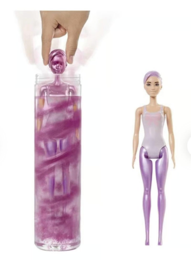 Doll with 7 surprises Water reveals the doll's appearance and changes the color and appearance of the dress  - Image 2