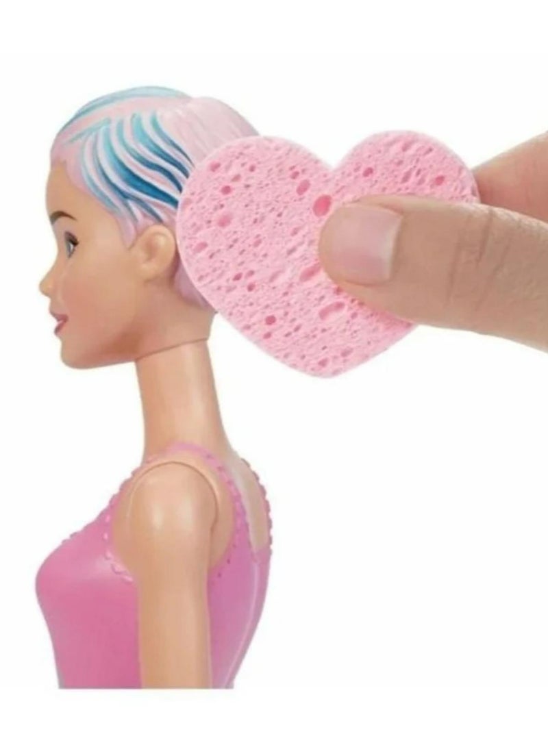 Doll with 7 surprises Water reveals the doll's appearance and changes the color and appearance of the dress  - Image 4