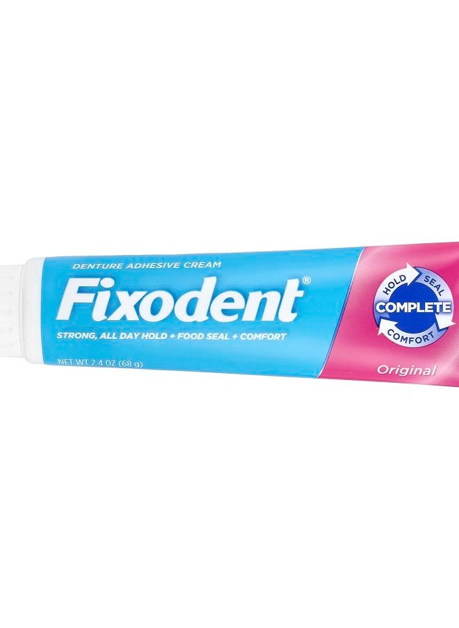 Fixodent - Denture Adhesive Cream Original 2.4 oz (68 g) - Image 1