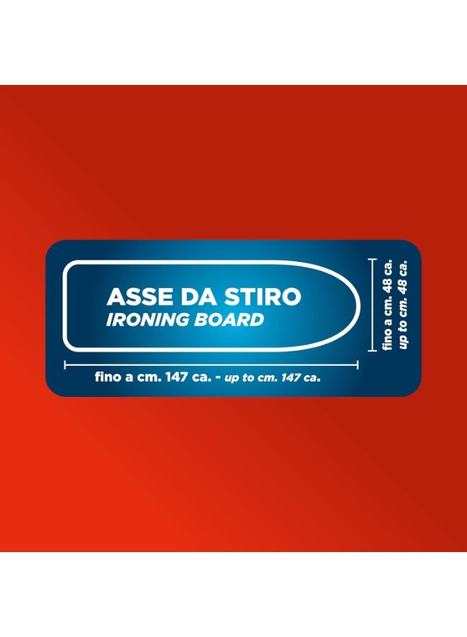 Tonkita X-Large Ironing Board Cover – 155 x 56 cm, Recycled Cotton with Foam, Heat & Moisture Resistant - Image 3