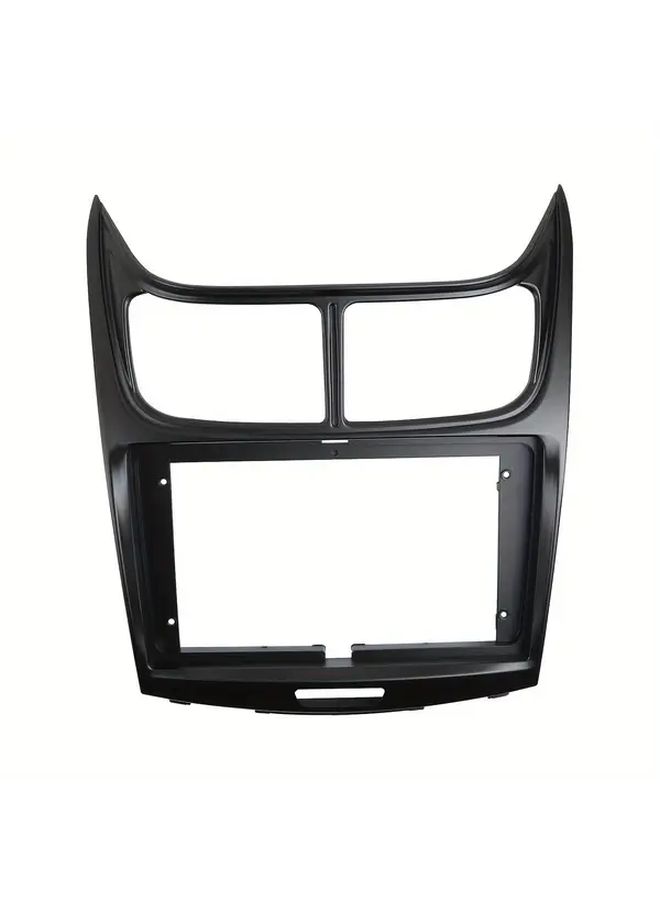 Black 9 Inch Radio Fascia Panel Dash Mounting Kit For Sail 2010 2014 Stereo GPS DVD Player - Image 3