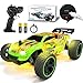 Tecnock RC Cars for Kids 118 Scale 2WD RC Car with USBC Easy Charging 24GHz Remote Control Car with LED Lights 50 Mins Playtime Toys Gifts for Boys Girls Ages 812 - Image 2