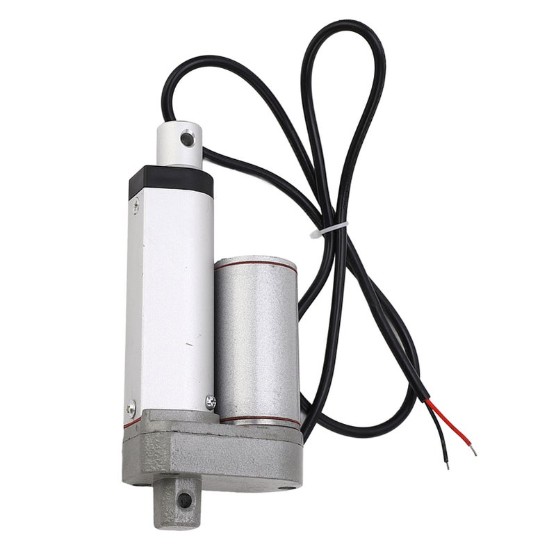محرك خطي كهربائي الأبيض بنقطة إزاحة 50 مم IP65 750 نيوط بمحرك من سبائك الألومنيوم 24 فولت كمحرك خطي كرسي التدليك - Image 1