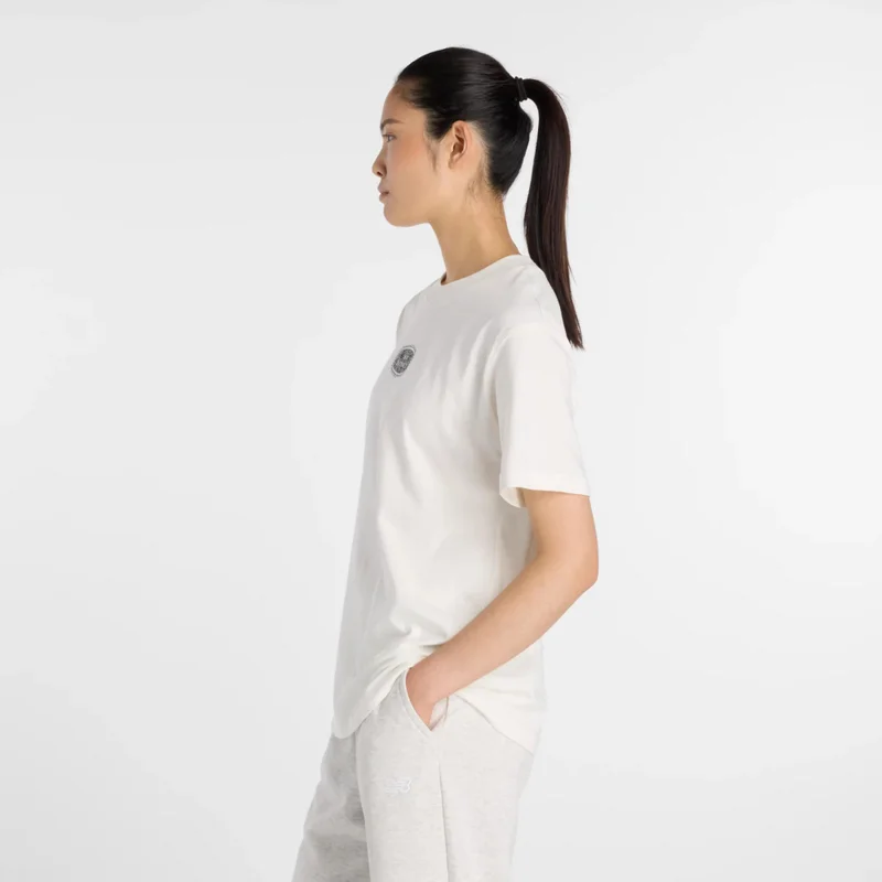 New Balance Sea Salt Lace Icon T-Shirt for Women | Best Price UAE