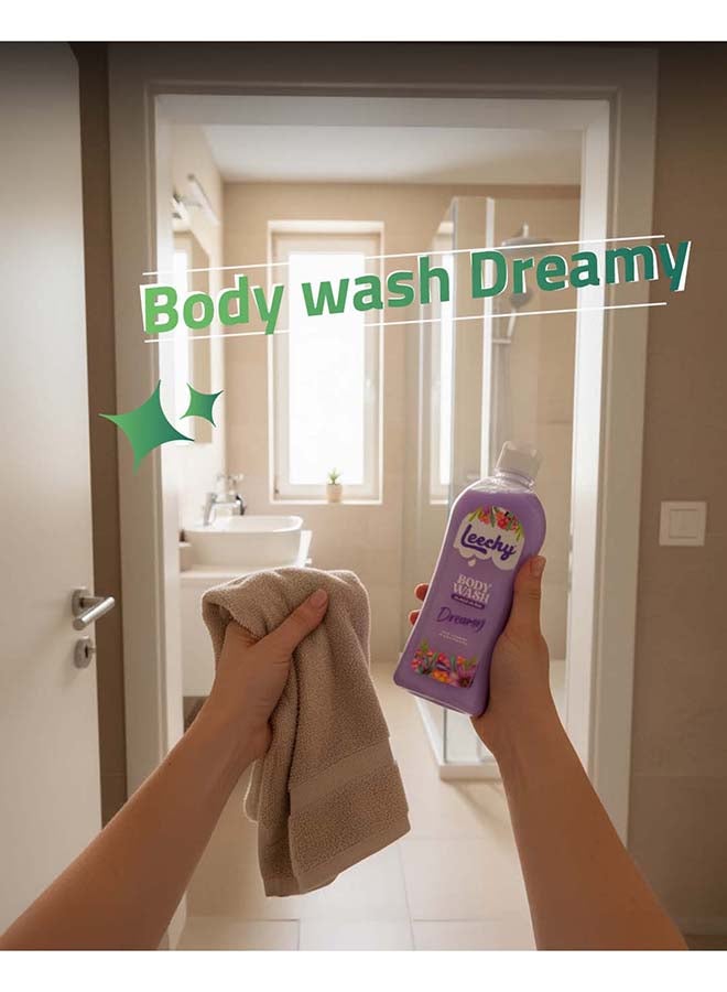 Leechy Body Wash Dreamy 500ML - Image 3