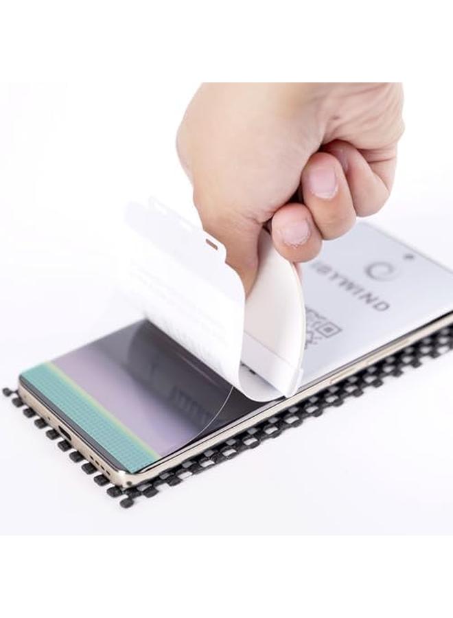 إيروريكس قطعتان من واقي الشاشة لهاتف Realme 12 Pro 5G و12 Pro Plus 5G و12 Pro Plus 5G مقاس 6.7 بوصة من مادة TPU المرنة مع قطعة واحدة من واقي عدسة الكاميرا وقطعة واحدة من الفيلم الخلفي سهل التركيب - Image 3