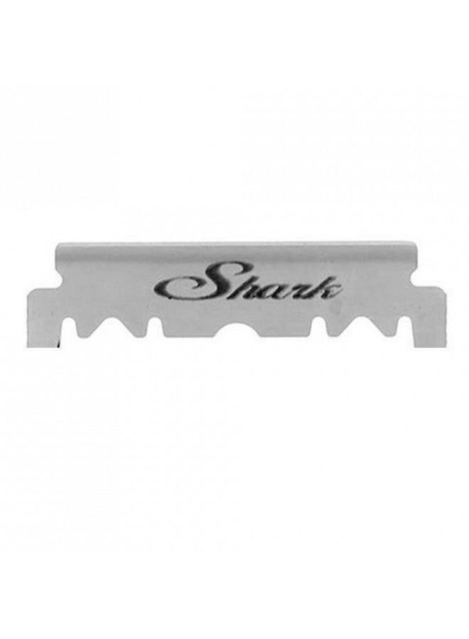 Shark 100 Shark Super Stainless Straight Edge Barber Razor Blades for Professional Barber Razors - Image 3