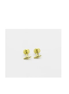 PRINTSHOP4ME Gold Color Cufflinks for Celebrating 74th Republic Day of India  - Image 2