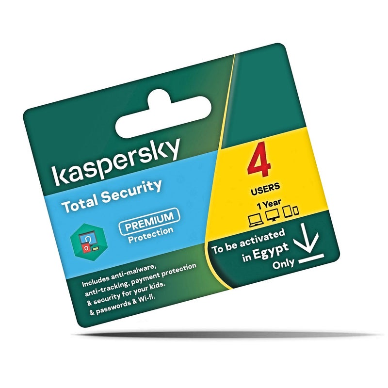 Kaspersky Total Security. 4-Device 1 year