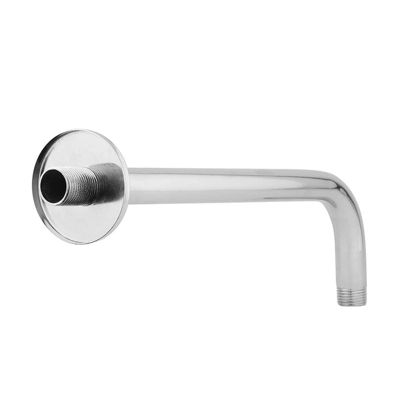 AMJ ® Heavy Premium Stainless Steel Round Shower Arm with Wall Flange (24inch) - Image 2